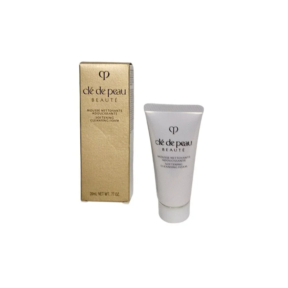 Cle de Peau Softening Cleansing Foam 0.77 oz.‎ 20 ml. Travel Size New in Box
